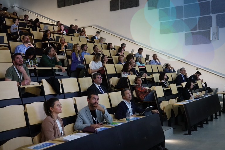 The Unite! community in a conference room during the 6th Turin Dialogue last September.